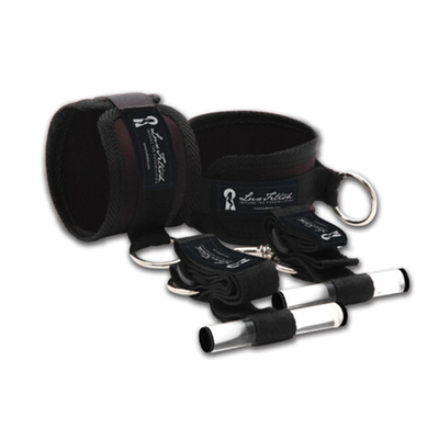 Черные фиксаторы с креплением на дверь (черный) (Цвет: черный)