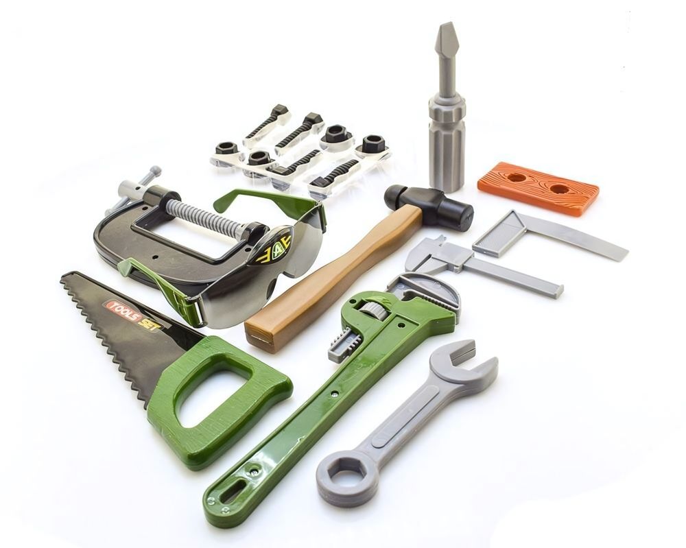 Набор инструментов "Маленький строитель" 18 предм. в пакет (арт. 1994240)