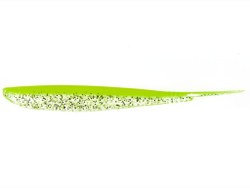 Виброхвост LJ 3D Slick Shad-V 5" (12.7 см), цвет 008, 5 шт.