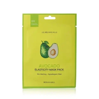 Маска тканевая с маслом авокадо BonnyHill Avocado mask, 23 г