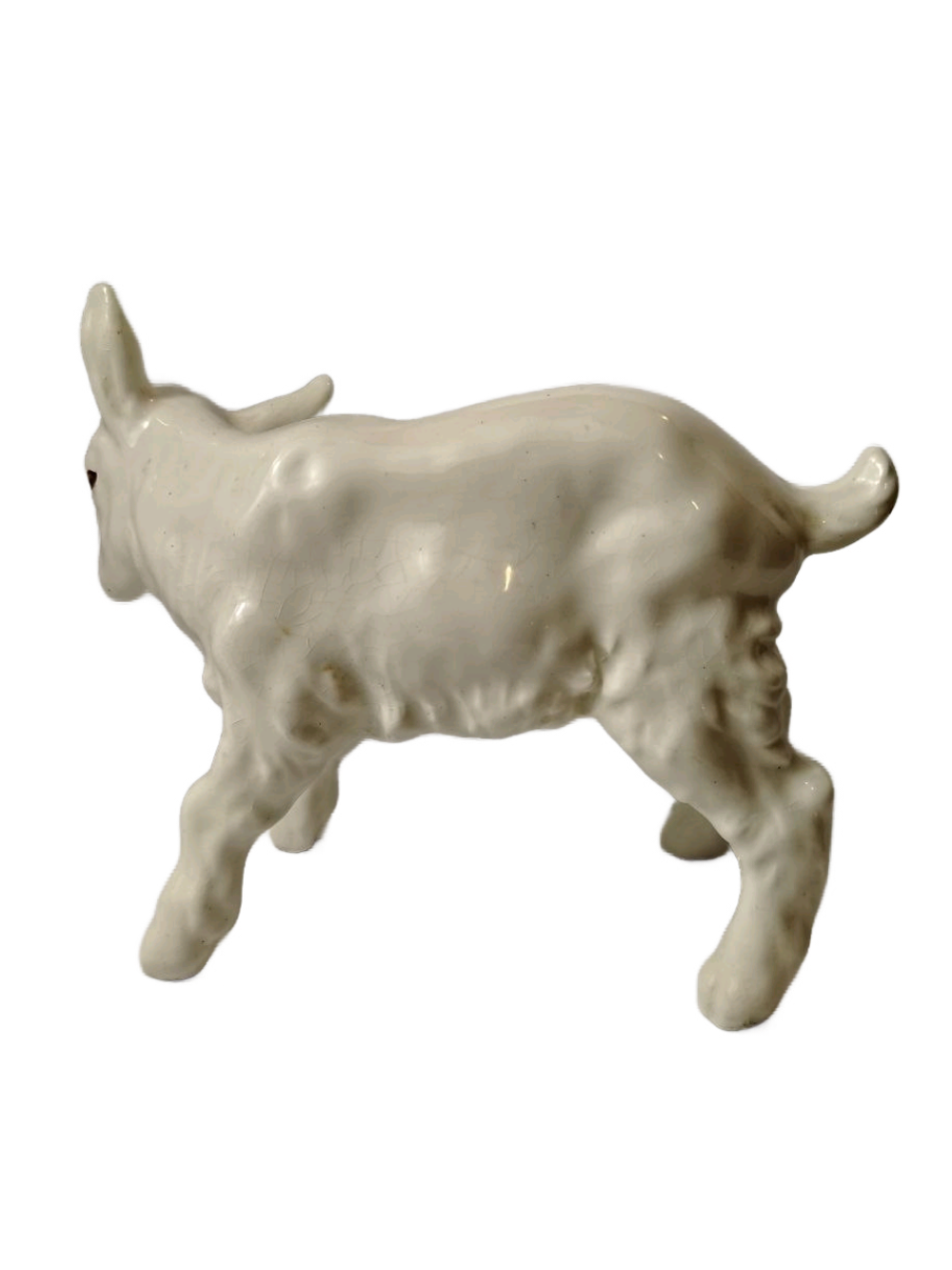 Фаянсовая статуэтка "Козленок" (ЗиК Конаково), 1952-1962 гг.