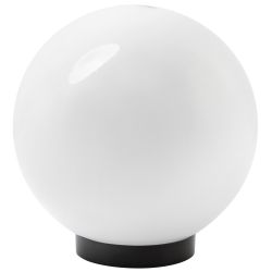 Садово-парковый светильник ЭРА НТУ 01-100-351 шар опаловый на опору / кронштейн IP44 Е27 max100Вт d350mm