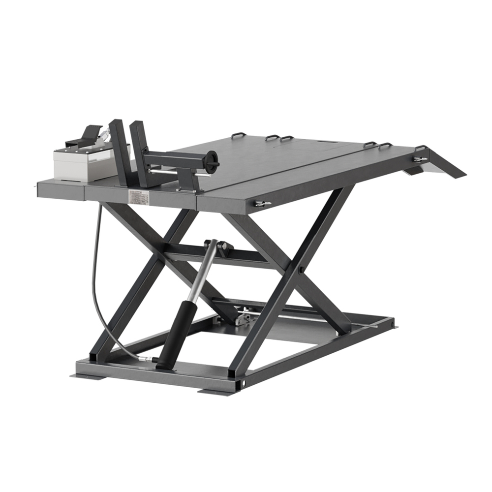 WDK-FC75W  Подъемник пневмогидравлический 0,7 тонн для мототехники