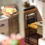 Домик на колесах Happy Camper от Rolife - Интерьерные конструкторы Rolif румбокс, сборная модель из дерева, для сборки своими руками