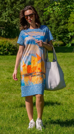 Платье «Живопись Константина Горбатова»