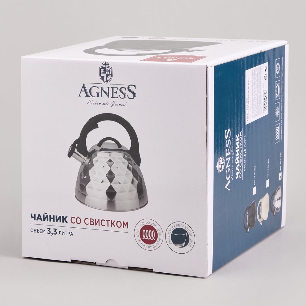 ЧАЙНИК СО СВИСТКОМ, 3,3Л