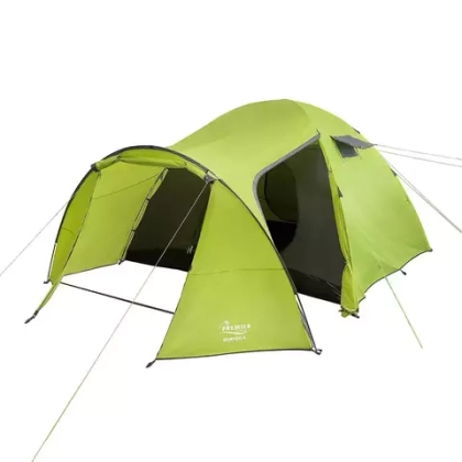 Палатка 6-местная Premier Fishing BORNEO-6-G зеленая ((215+265)x340x210)
