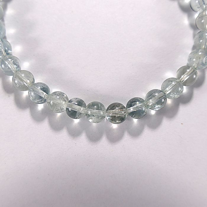 Бусина из олигоклаза (Аруша, Танзания), шар гладкий 6 мм