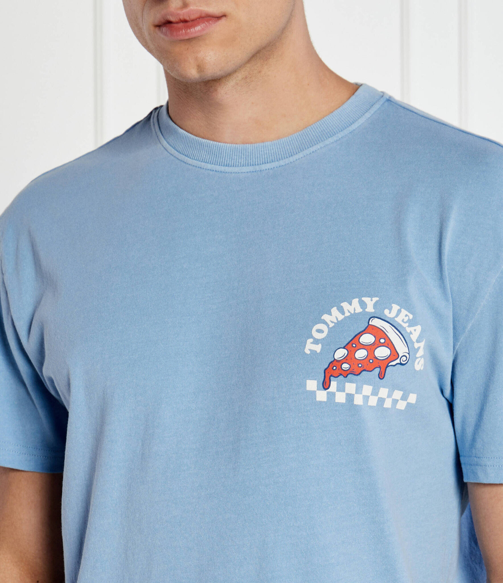 Футболка Tommy Jeans - голубой(DM0DM18548)
