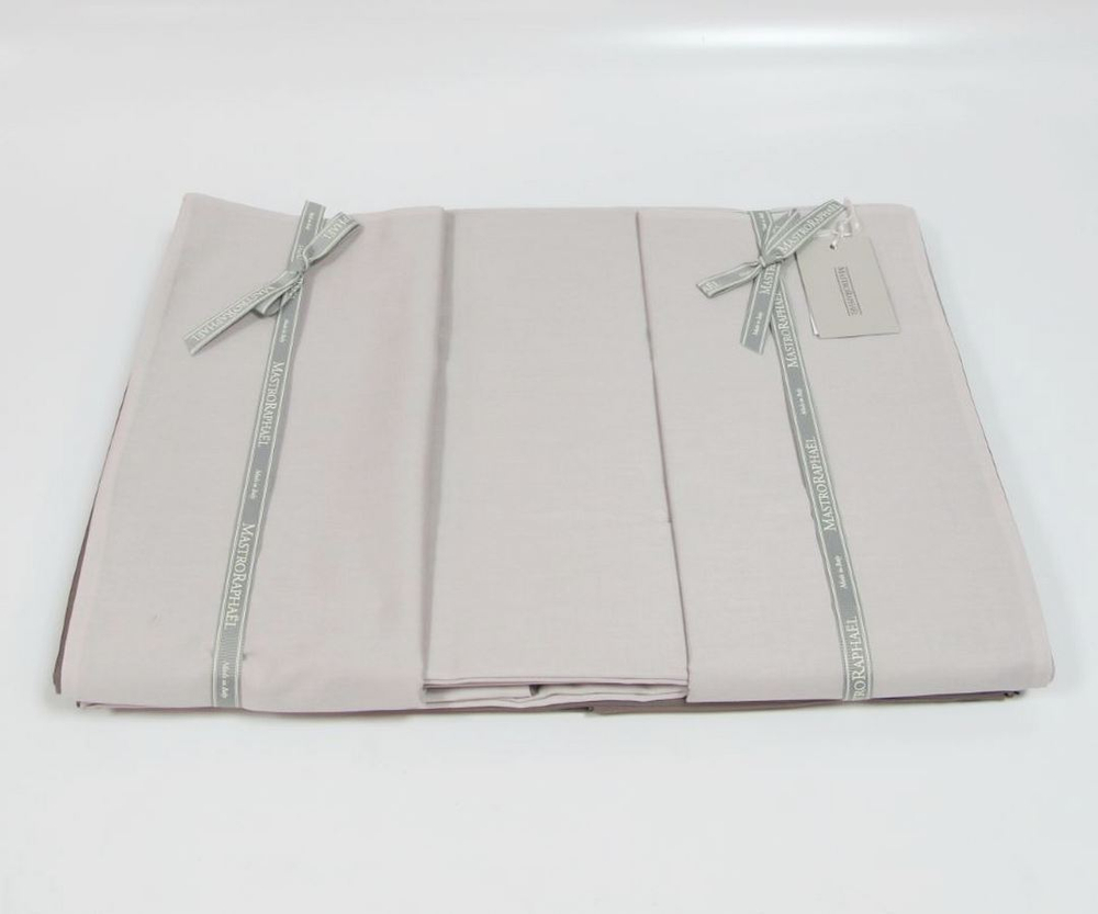 Постельное белье 2 спальное евро Mastro Raphael Eloise Bicolor 66 rosa розовое