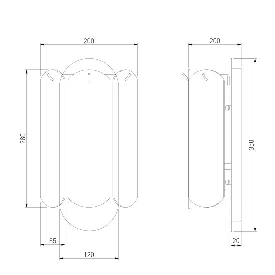 60170/2 / настенный светильник/ золото