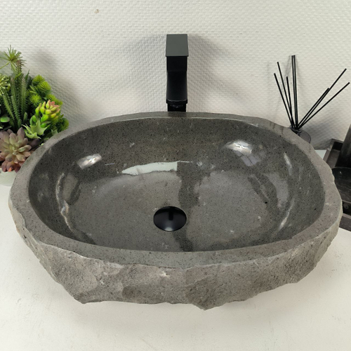 Раковина из андезита Erozy Grey EA-65021 55*43*15 0039