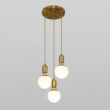Подвесной светильник 50151/3 латунь Bubble Eurosvet