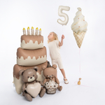 Мороженое (ретро) Шар фольгированный