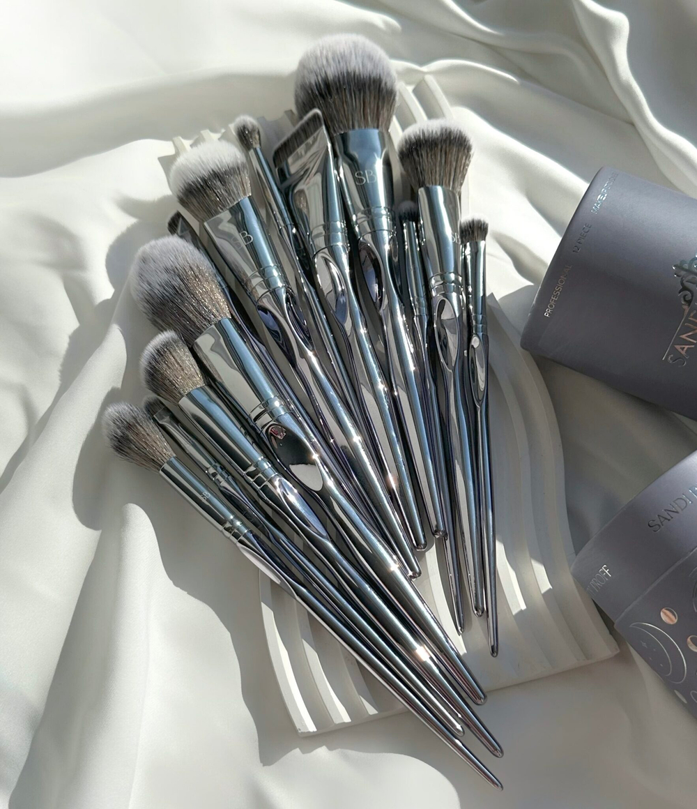 Sandi Beksirga&Beauty Proff Makeup Brushes 12 Кистей для макияжа