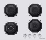 Газовая варочная панель Maunfeld EGHG.64.23 CW/G