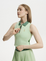 ОДЕЖДА ДЛЯ ТЕННИСА Женская, Топ SEVENSIX  Kris Top - Green Blossom .