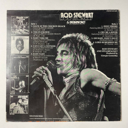 Винтажная виниловая пластинка LP Rod Stewart and Steampacket Early Days (Germany 1974)