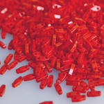 Miyuki Quarter Tila Beads Opaque Dark Red QTL0408