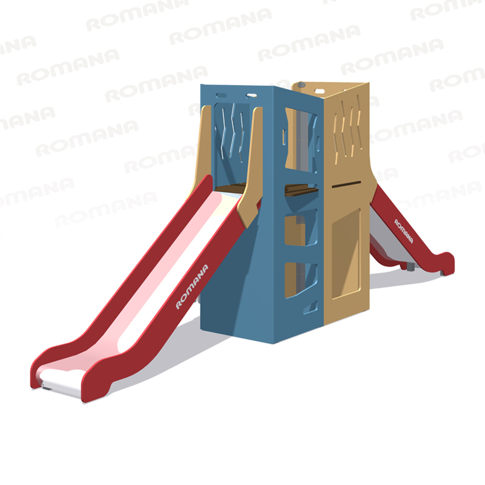 Детский игровой модуль с горкой Romana 115.30.00