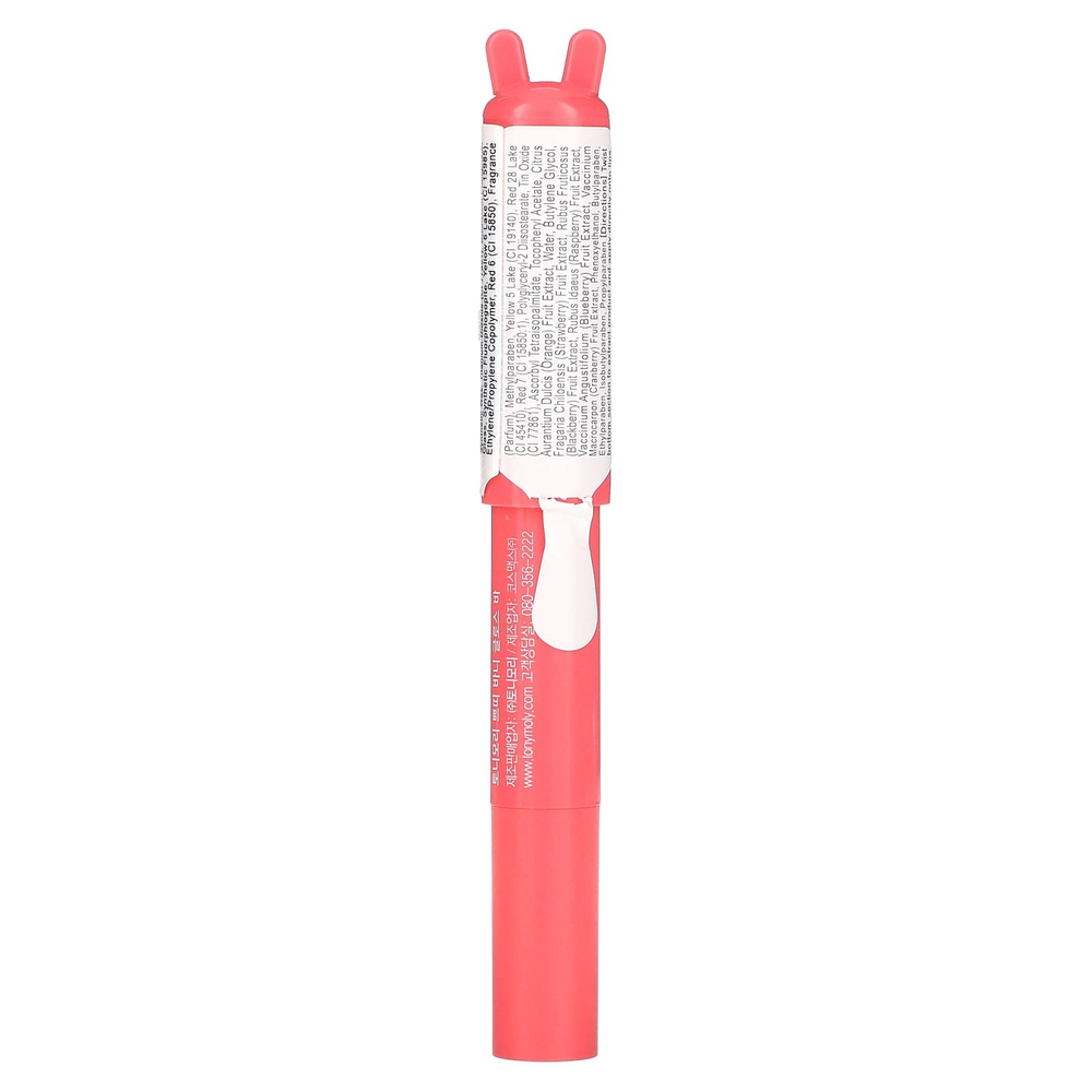 TonyMoly, Petite Bunny Gloss Bar, 06 сочный апельсин, 2 г