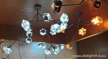 Tom Dixon Cut Chandelier ( yellow )