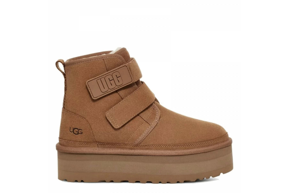 UGG Neumel Platform Buckle Chestnut