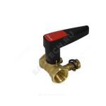 Клапан балансировочный ручной латунь Basic Ду 15 G1/2" Ру25 ВР Kvs=1.8м3/ч без ниппелей BROEN 43490000-001003