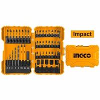 Набор ударных бит IMPACT, головок и сверл 45 шт INGCO AKDL24502 INDUSTRIAL