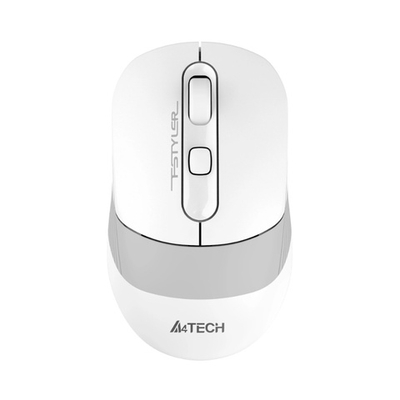 Мышь A4Tech Fstyler FB10C, белый/серый