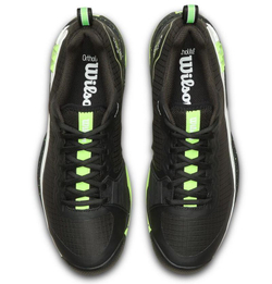 Мужские теннисные кроссовки Wilson Rush Pro 4.5 Clay TP - black/green/white