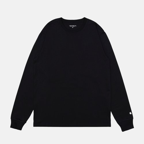 Лонгслив мужской Carhartt WIP Base  артикул:I026265_black - купить в магазине Дайс