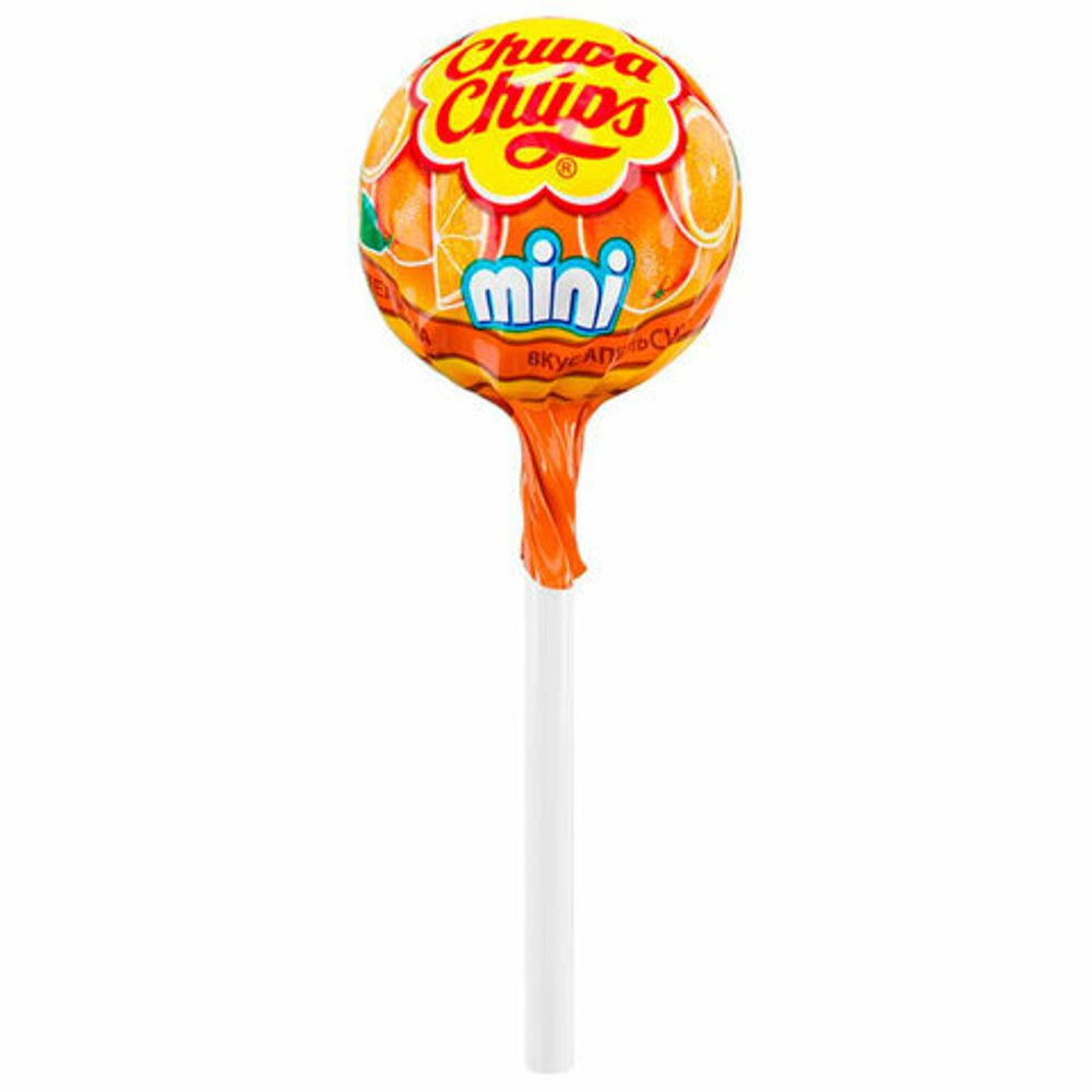 Карамель CHUPA CHUPS (Чупа-Чупс) "Mini", ассорти вкусов, 6 г, КОМПЛЕКТ 100 шт.