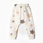 Ползунки Звездочки, р. 86 см, молочный 9932315 (Bloom Baby)