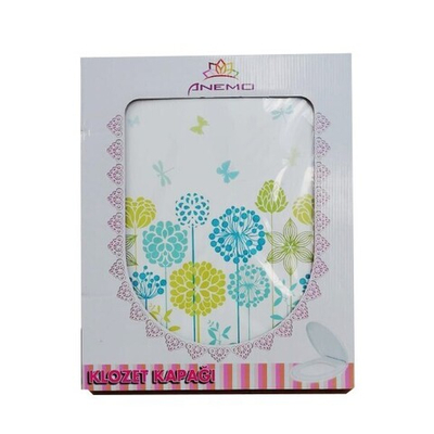 Сидение для унитаза ДЕКОР Клевер (365*450*35)