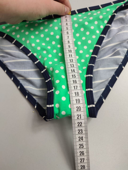 Купальник раздельный в горошек 42 размер, новый