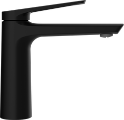 Смеситель для раковины STWORKI Вирклунд S05010BK матовый черный