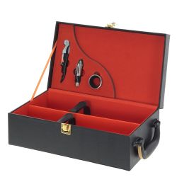 GAEM Шкатулка для бутылок с набором сомелье, L20 W12 H35 см