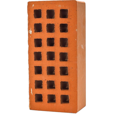 Кирпич облицовочный полуторный пустотелый М-150 красный Воротынск