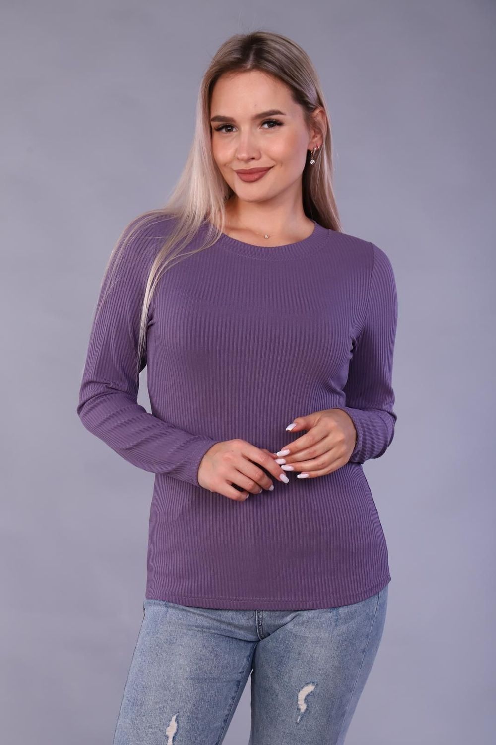 Сэнди - лонгслив/фуфайка сиреневый Iv-capriz