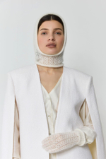 Капор ажурный