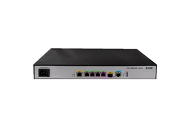 Маршрутизатор H3C "RT-MSR2600" RT-MSR2600, 4 порта, USB, Wi-Fi, черный