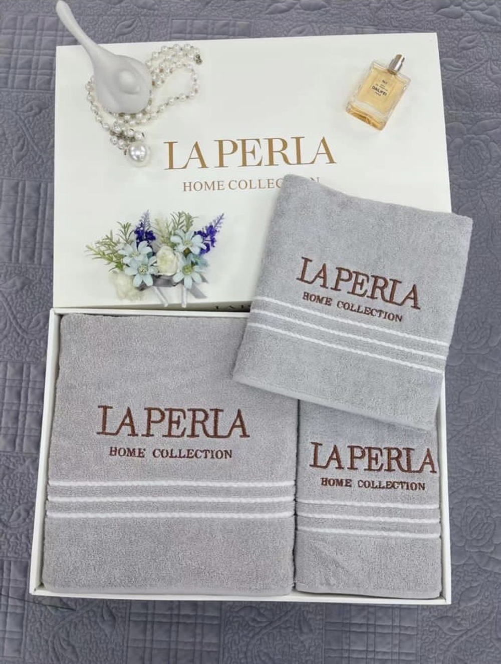 Набор из трех полотенец La Perla