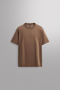 ZARA ФУТБОЛКА ДЛЯ ТРЕНИРОВОК COMFORT, ПЕСОЧНЫЙ