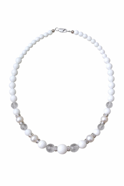 Бусы Белоснежка