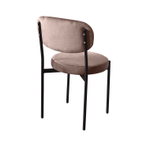 Стул Mason, бархат пепельно-бежевый 25