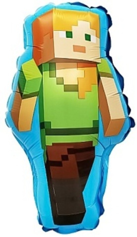 К Мини-фигура Пиксельная девушка