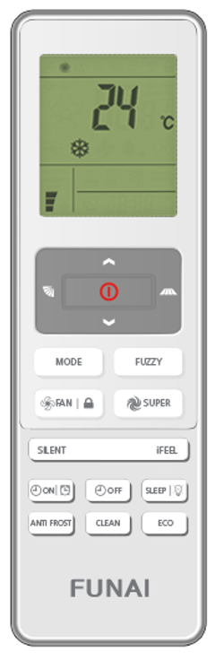Внутренний блок мульти сплит-систем FUNAI RAMI-SM35HP.D04/S