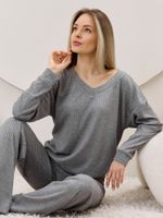 Джемпер Эвила-3 Виотекс СЕРЫЙ