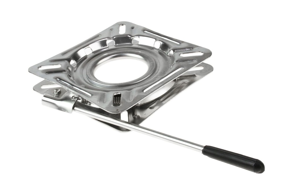 Основание под сиденье нержавеющее, вращающееся с фиксацией